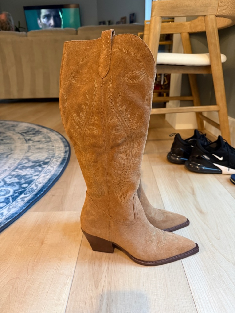 Dolce Vida Ryatt Tall Suede Western cowgirl Boots. Brand New, Never worn. - Picture 2 of 7